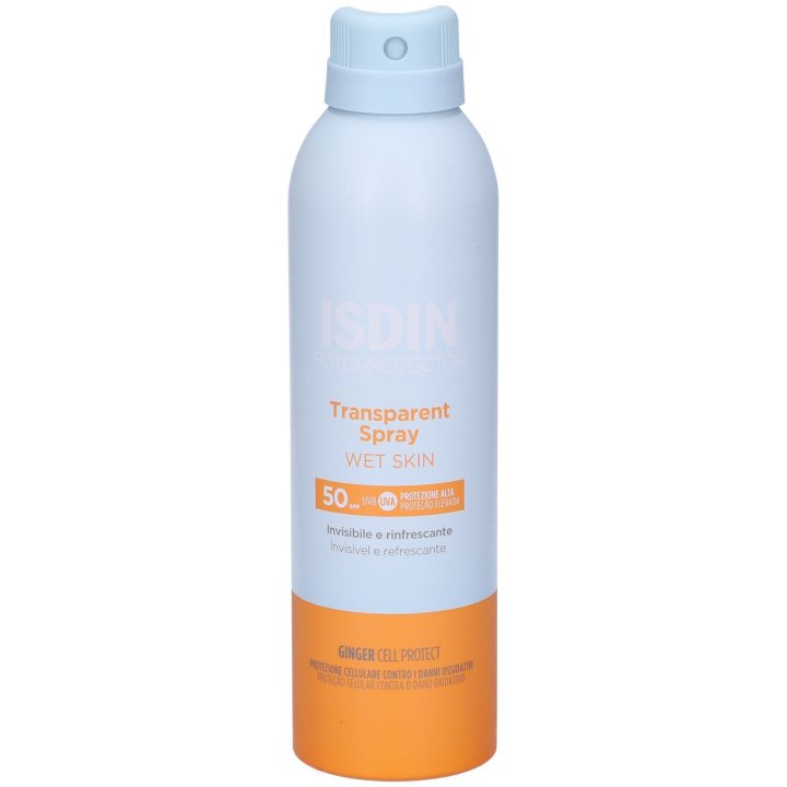 Isdin fotoprotector transparent spray wet sk...