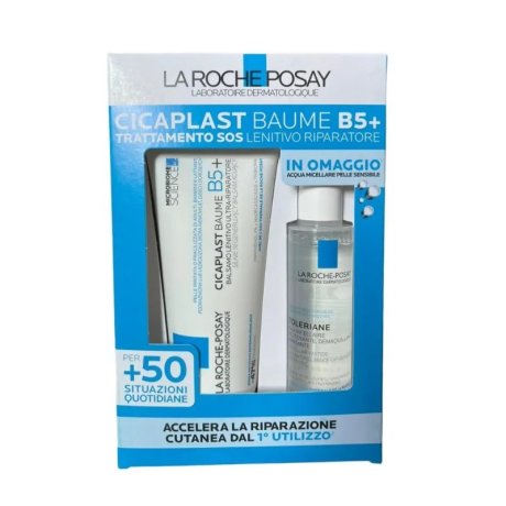 La Roche Posay Cofanetto Cicaplast Baume B5 + Acqua Micellare in Omaggio 100 ml + 50 ml