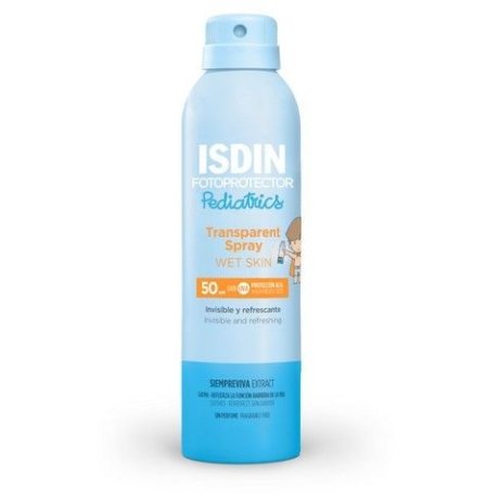 ISDIN FOTOPROTECTOR Transparent Spray Wet Skin Pediatrics SPF 50 250 ml