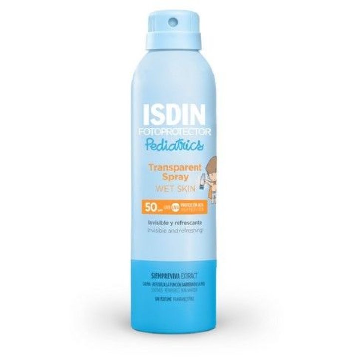Isdin fotoprotector transparent spray wet sk...