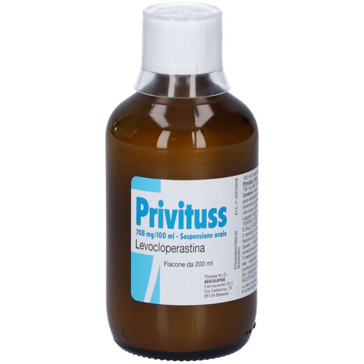 Privituss  Sciroppo Sedativo della Tosse 200 ml