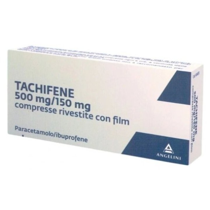 TACHIFENE 16 Compresse Rivestite 500 MG + 150 MG
