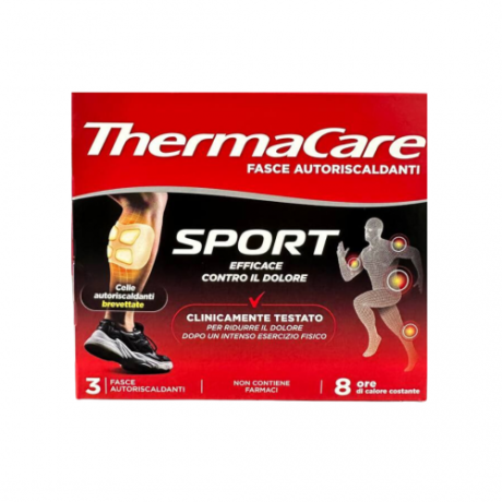 THERMACARE SPORT 8 Ore 3 Fasce Autoriscaldanti