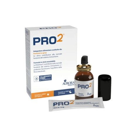 Pro2 Integratore per le Difese Immunitarie Spray 20 ml + 14 Stick