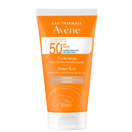 Avene Solare Fluido Colorato Spf 50+ 50 ml