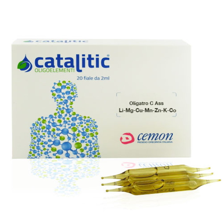 Cemon Catalitic Oligartro C Ass Mn-Co-Zn-Cu-Mg-K-Li 20 fiale da 2 ml
