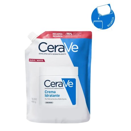 CeraVe Crema Idratante Corpo Per pelli secche a molto secche Ricarica 453 g