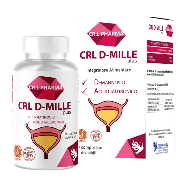 CRL D-Mille Integratore per le Vie Urinarie 30 Compresse