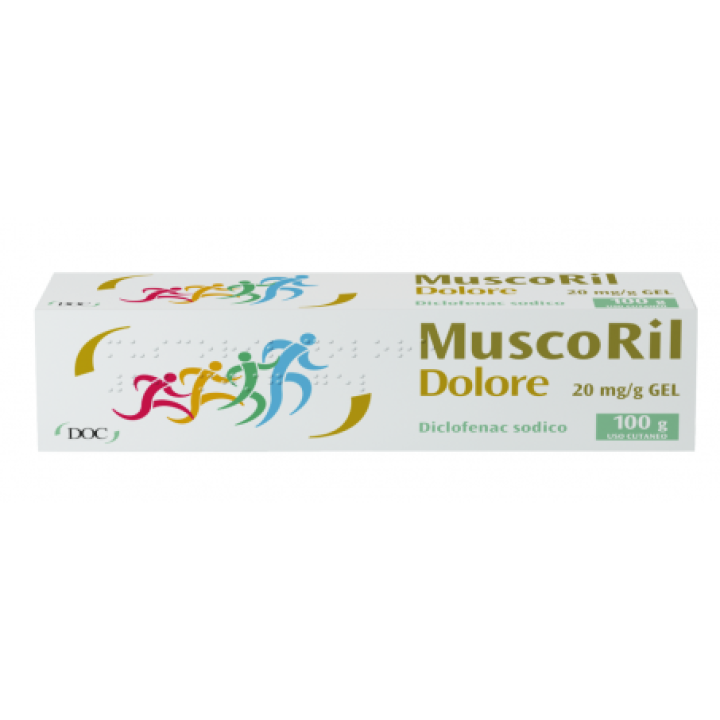 MUSCORIL DOLORE GEL100 G 20MG/G