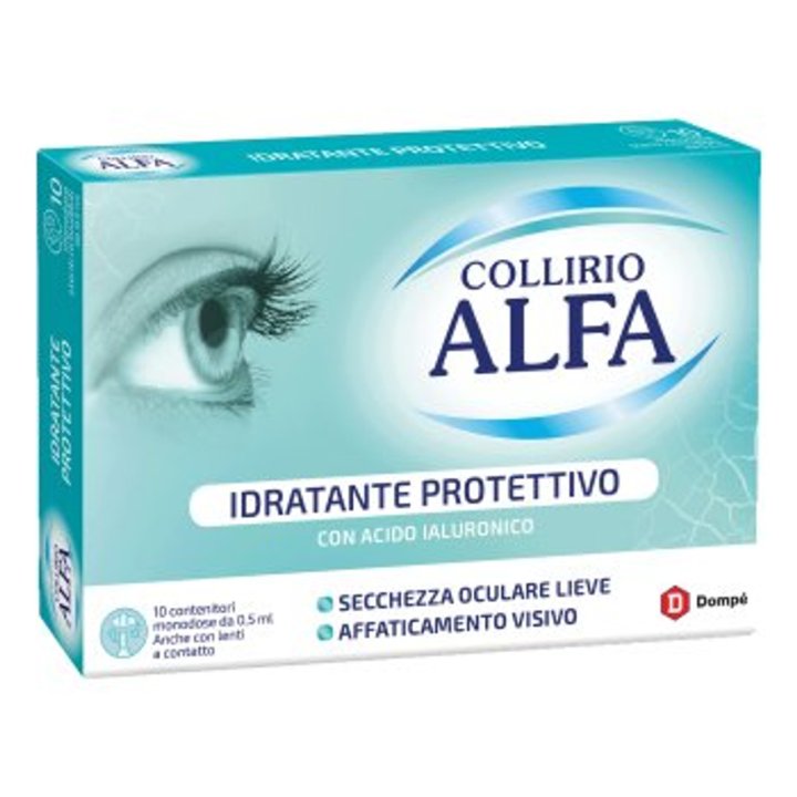 Collirio ALFA Idratante 10 flaconcini da 0,5 ml