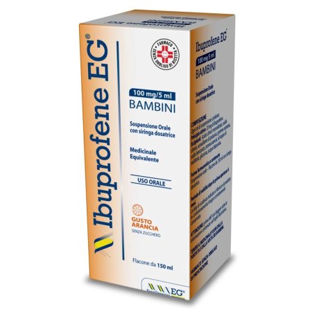 Ibuprofene Eg Bambini Sciroppo 150ml Gusto Arancia