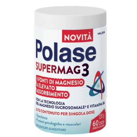 Polase Supermag 3 Integratore Stanchezza e Metabolismo Energetico 120 Gr