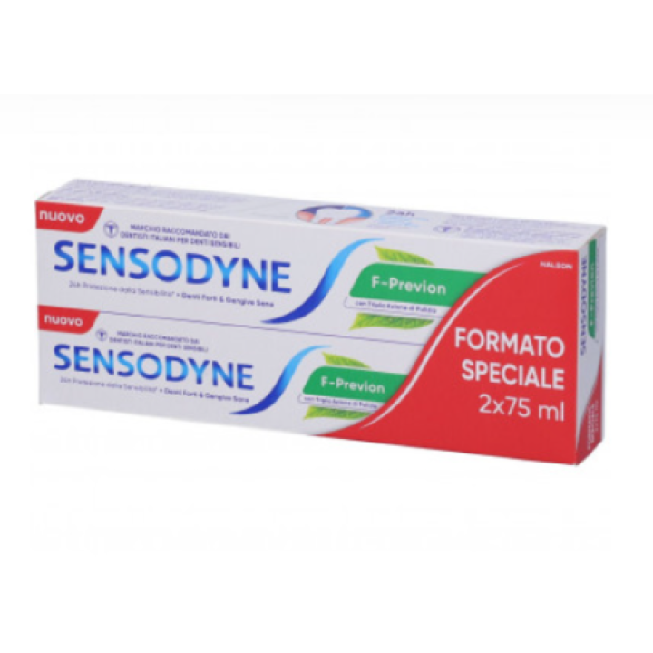 SENSODYNE Dentifricio Repair & Protect Extra Fresh 2 tubi da 75 ml
