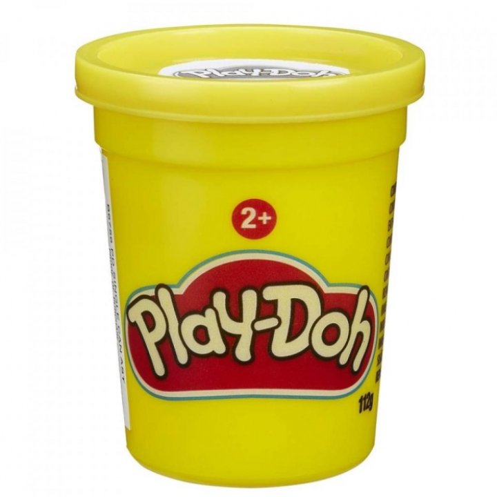 Play-doh hasbro vasetto singolo giallo