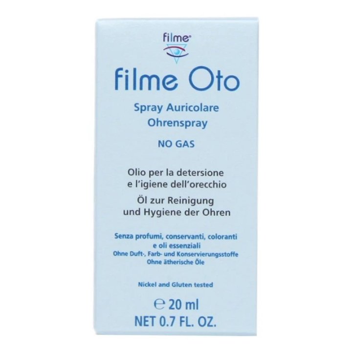 Filme Oto Spray Auricolare per l'Igiene dell'Orecchio 20 ml