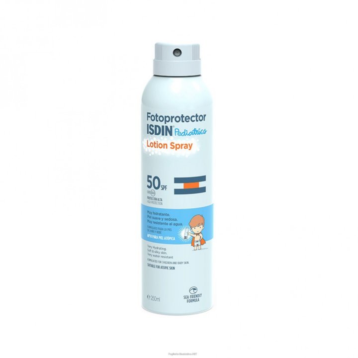 Isdin fotoprotector lozione spray bambini co...
