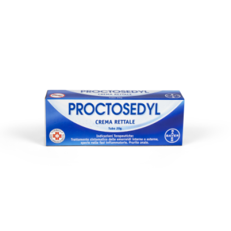 PROCTOSEDYL crema rettale 20 g