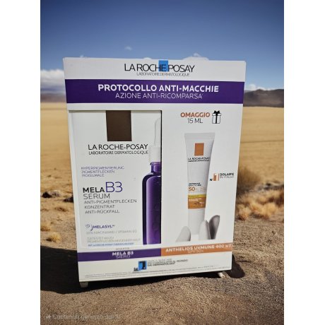 MELA B3 SIERO 30 ML + ANTHELIOS UVMUNE 50+ 15 ML PROTOCOLLO ANTI-MACCHIE