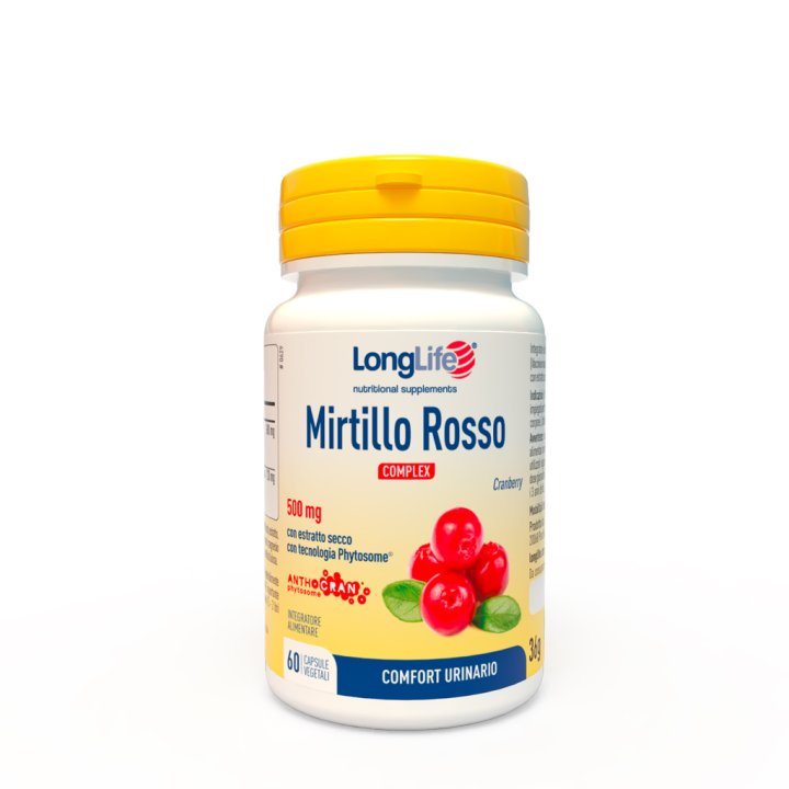 LONGLIFE Mirtillo Rosso Complex 60 Capsule