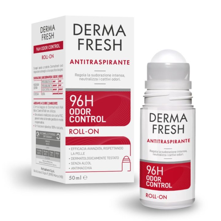Derma Fresh Antitraspirante 96H Odor Control Roll-on 50 ml