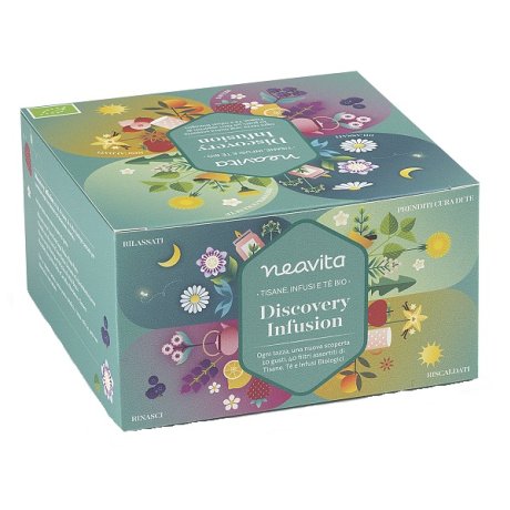 Neavita Cofanetto Discovery Infusion con Selezione Infusi e Tisane Bio 40 Filtri