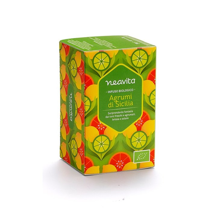 Neavita Infuso in Filtro Agrumi di Sicilia Bio 15 filtri