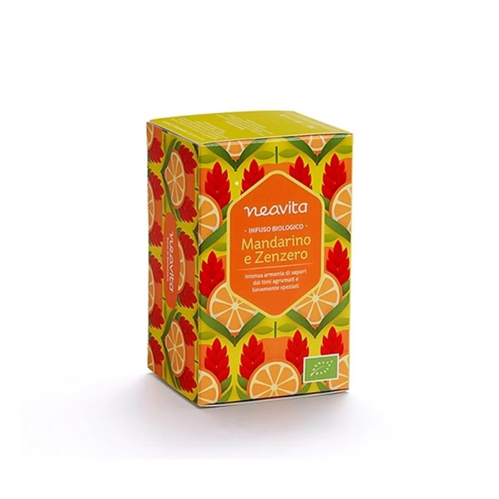 Neavita Infuso in Filtro Mandarino e Zenzero Bio 15 filtri