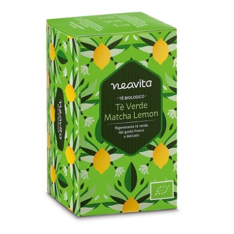 Neavita Tisana Te' Verde Matcha Lemon Biologica 15 filtri