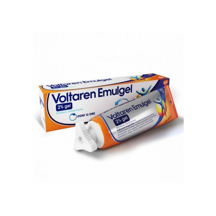 VOLTAREN EMULGEL gel dermatologico 60 g 2% additivo antibloccaggio masterbatch