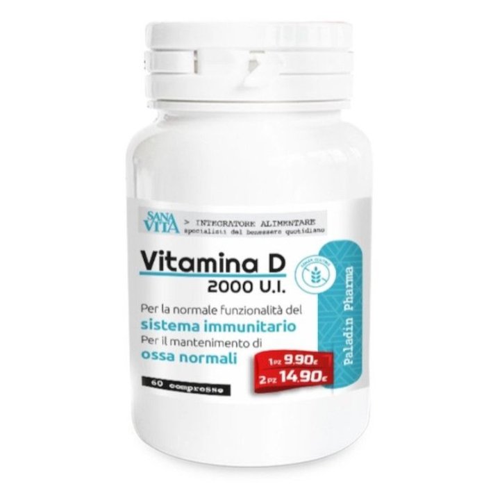 SANAVITA VITAMINA D 60CPR