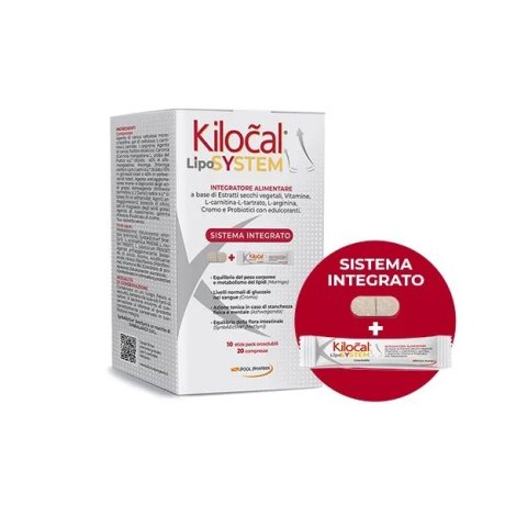 KILOCAL Lipo System 20 Compresse +10 Stick pack orosolubili