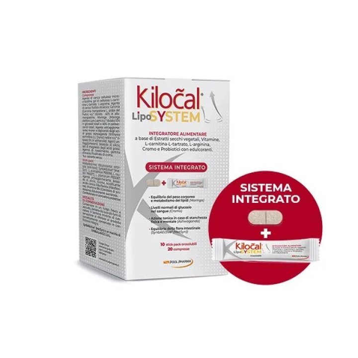 KILOCAL Lipo System 20 Compresse +10 Stick pack orosolubili