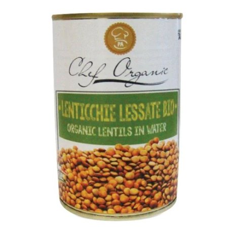 Chef Organic Lenticchie Lessate 400 G