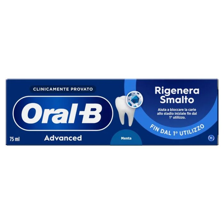 Oral-B Advanced Rigenera Smalto Dentifricio  Confezione 75 ml