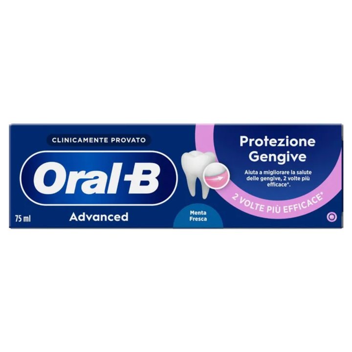 Oral-B Advanced Protezione Gengive Dentifricio Confezione 75 ml