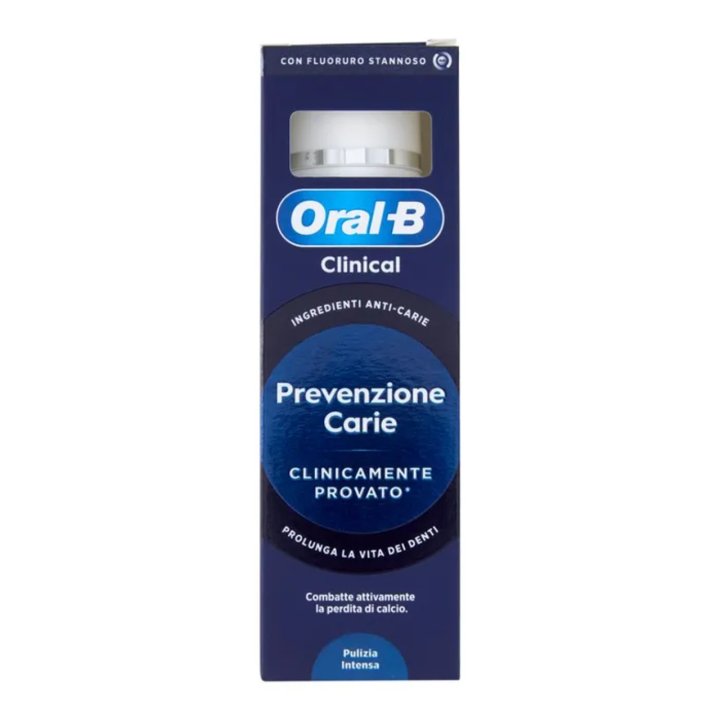 Oral-B Clinical Dentifricio Prevenzione Carie Pulizia Intensa Confezione 75 ml