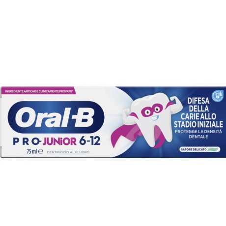 Oral-b Pro Dentifricio Junior 6-12 Anni 75 ml