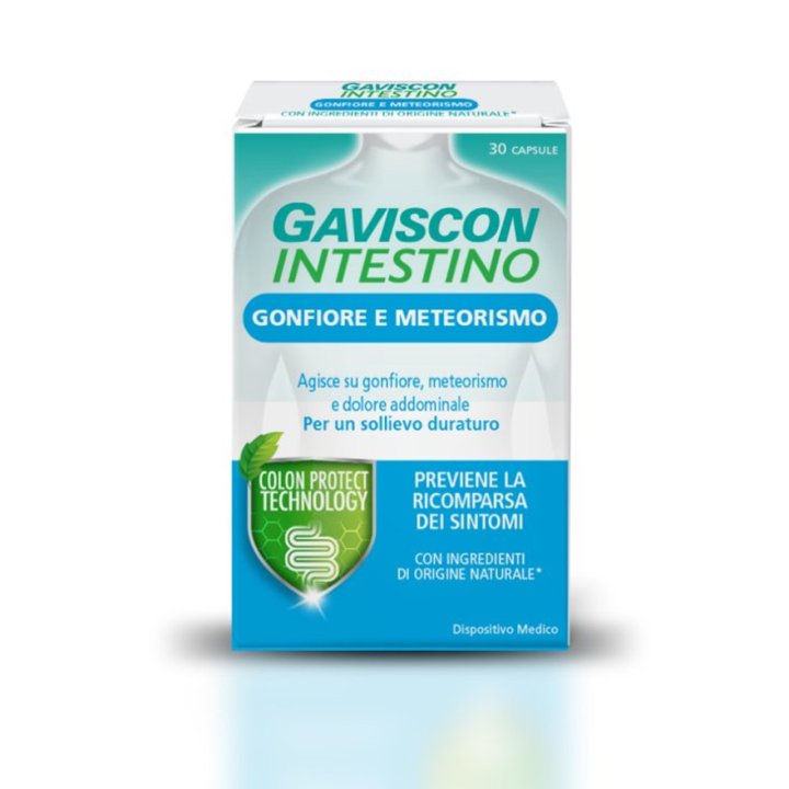 GAVISCON INTESTINO GONFIORE E METEORISMO 30 Capsule