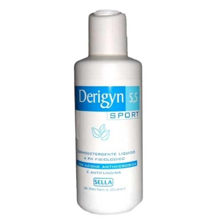 Derigyn pH 5,5 Sport Detergente Liquido Antimicotico Antibatterico 300 ml