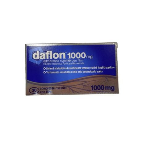 Daflon 1000 mg Confezione 30 Compresse Rivestite