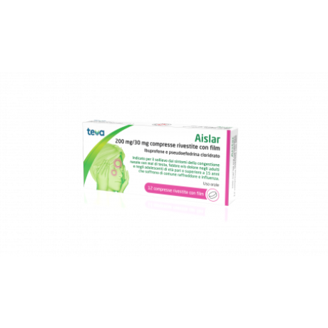 AISLAR 12 Compresse Rivestite 200 MG + 30 MG