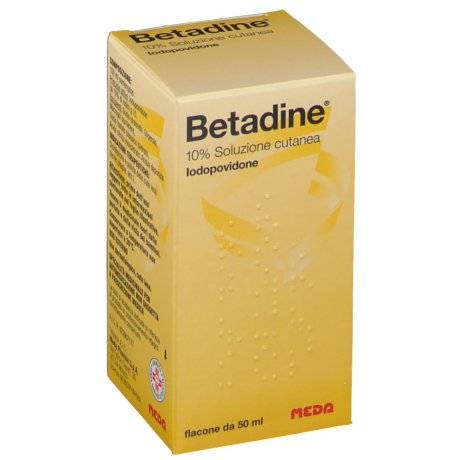 BETADINE Soluzione Cutanea Flacone da 50 ml 10%