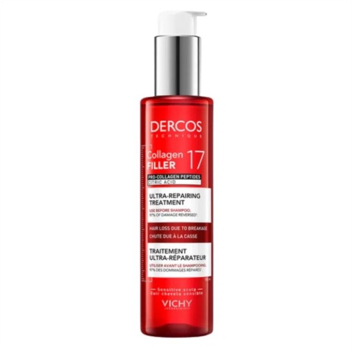Vichy Dercos Technique Collagen Filler 17 Pre Shampoo 150 ml