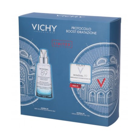 Vichy Cofanetto Boost Idratazione con Minéral 89 Booster Siero 50 ml + Minéral 89 Crema 15 ml Vichy Cofanetto Boost Idratazione con Minéral 89 Booster Siero 50 ml + Minéral 89 Crema 15 ml