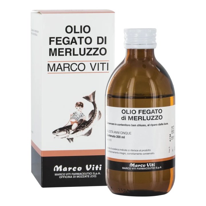 OLIO DI FEGATO DI MERLUZZO 200 ML