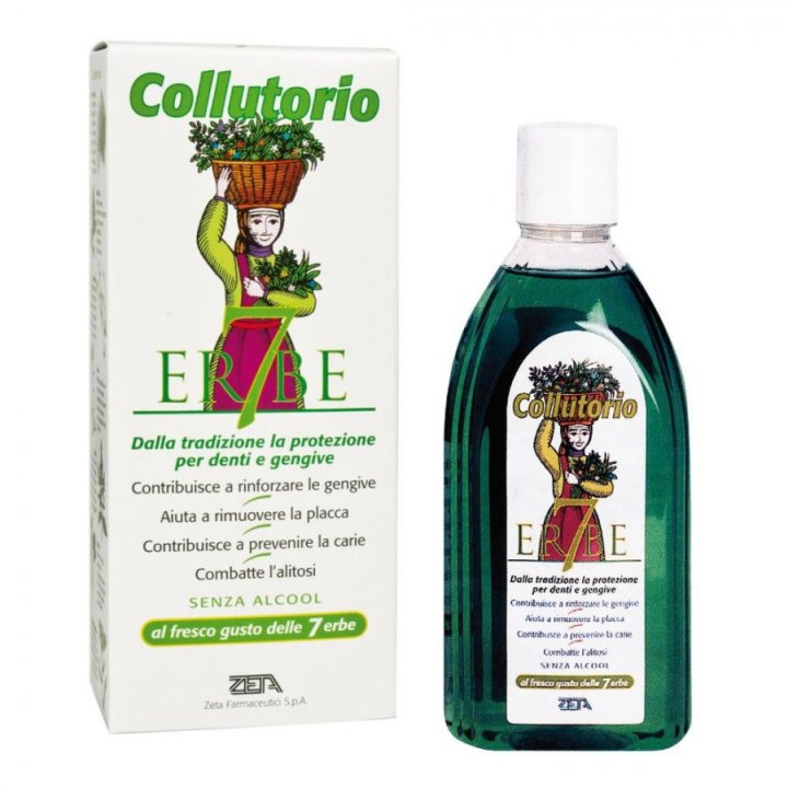 Zeta Collutorio 7 Erbe 500 ml