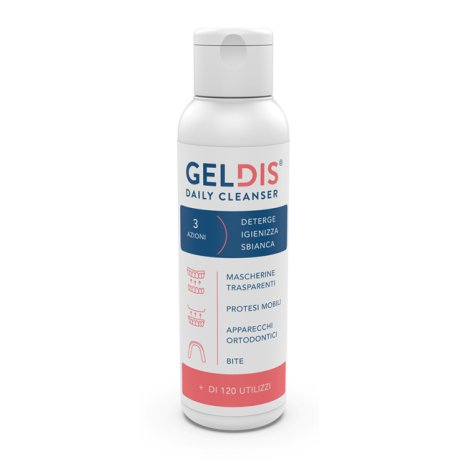 Geldis 100 ml - Gel per la pulizia di protesi e apparecchi mobili