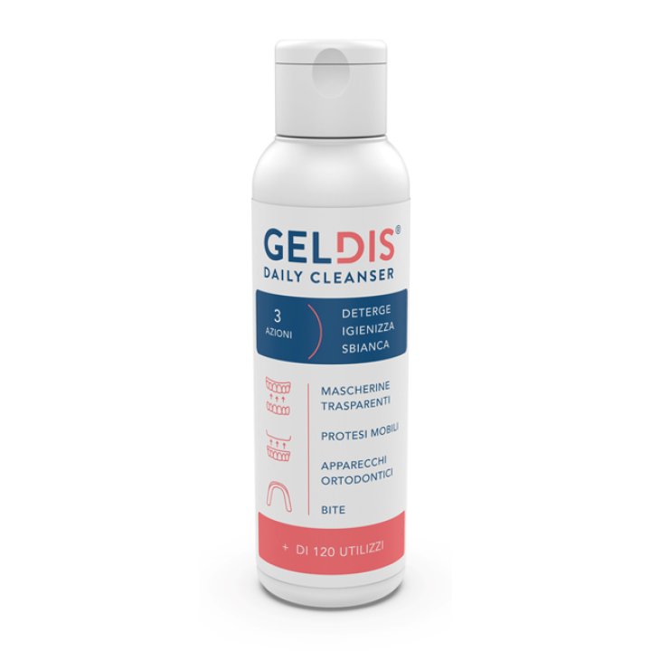 Geldis 100 ml - Gel per la pulizia di protesi e apparecchi mobili