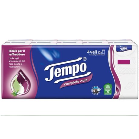 Tempo Complete Care FAZZOLETTI BALSAMICI 10x9 pz