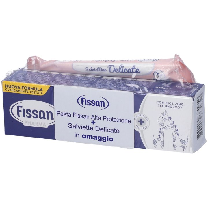 Fissan Special Pasta Cambio Alta Protezione + Salviette Delicate 10 pezzi in omaggio